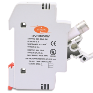 PV Solar Fuse Terminal Block - 1000V