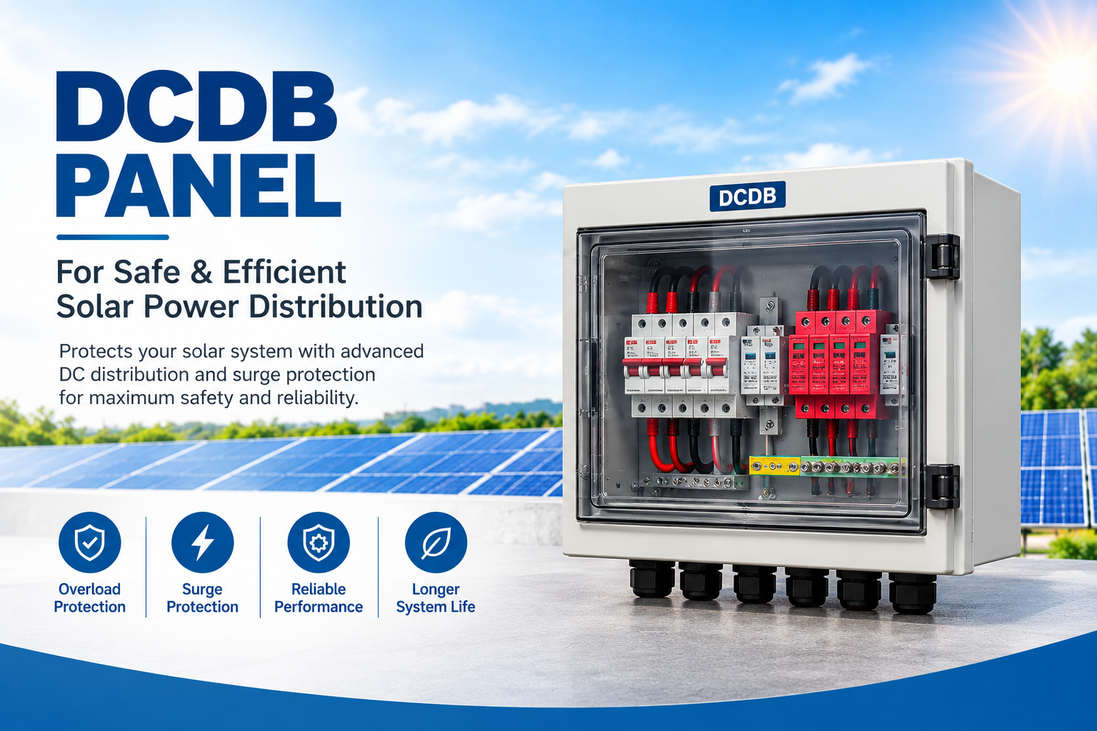 DCDB solar distribution panels