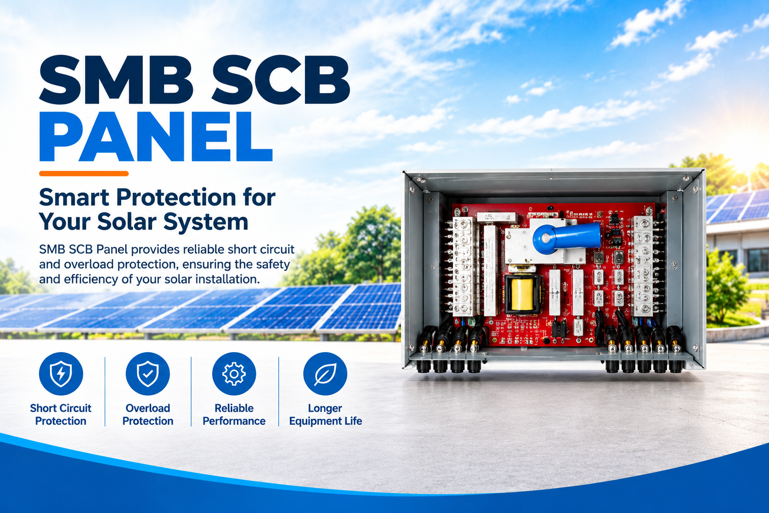 SMB and SCB solar combiner boxes